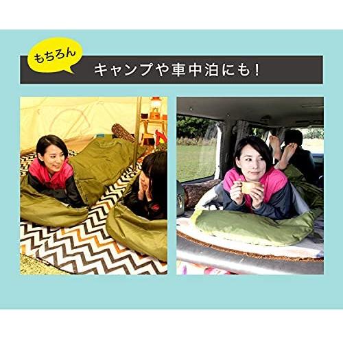 プロイデア (PROIDEA) SONAENO クッション型多機能寝袋 オリーブグリーン｜takara777｜06