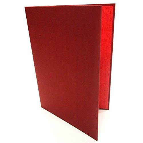 証書ファイル 布クロス貼り 二つ折りタイプ B5判 赤 FSH-B5-R オフ ィス用品｜takara777｜03