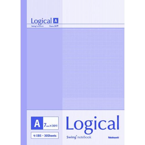 ナカバヤシ ロジカルノート B5 A罫 5冊パック パステル ノ-B525A-5P｜takara777｜06