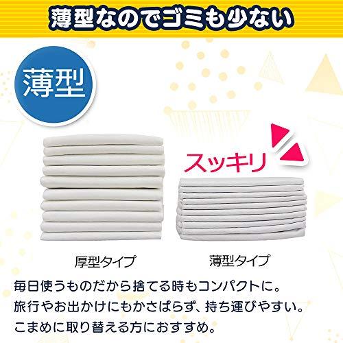 アイリスオーヤマ ペットシーツ 超薄型 1回使い捨て 抗菌 消臭 小型犬・中型犬｜takara777｜04