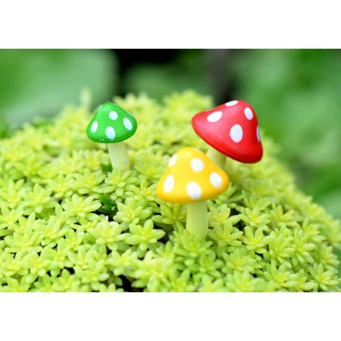 きのこ 赤黄色緑 3個セット ジオラマコレクション 樹木模型 鉄道模型 苔テラリウム テラリウムフィギュア テラリウムキット 箱庭 Chenj0660 テラリウム専門店takara 通販 Yahoo ショッピング