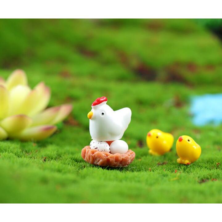 白いにわとり1羽 にわとり 動物フィギュア テラリウム フィギュウア ミニフィギュア コケリウム 箱庭 アクアリウム イベント プレゼント Chenj 1 テラリウム専門店takara 通販 Yahoo ショッピング