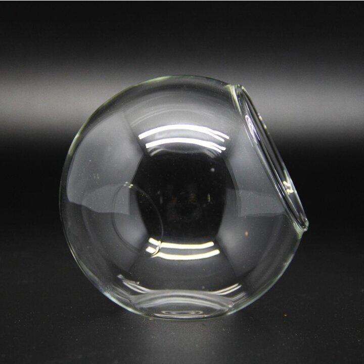 ガラス容器 斜め口 2サイズ ガラスボトル ガラスポット コケリウム容器