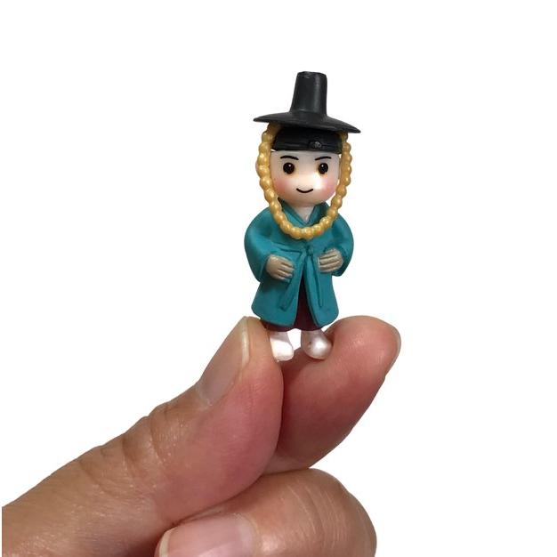 ミニチュア人形 韓国服装カップル テラリウム フィギュア ミニ人形