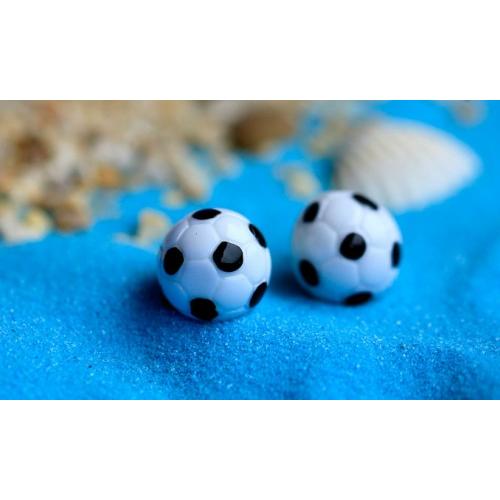 ミニチュア サッカーボール キーホルダー ハンドメイド テラリウム 