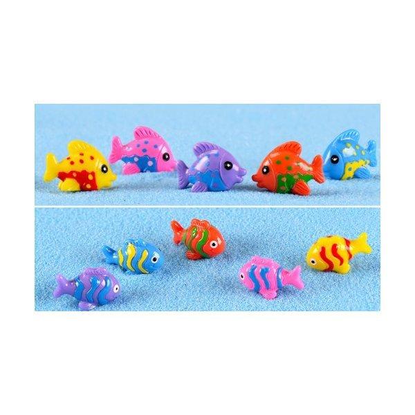 アクアリウム 熱帯魚4種 さかな 魚 スノードーム 水槽 テラリウム