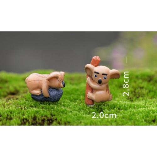 コアラ 2色2タイプ 動物フィギュア テラリウム フィギュウア ミニフィギュア コケリウム 箱庭 アクアリウム イベント プレゼント Chenj テラリウム専門店takara 通販 Yahoo ショッピング