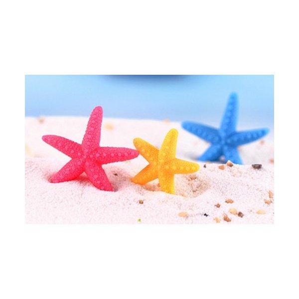 ひとで2サイズ5色 さかな アクアテラリウム テラリウム 水槽 テラリウムフィギュア ミニフィギュア テラリウム