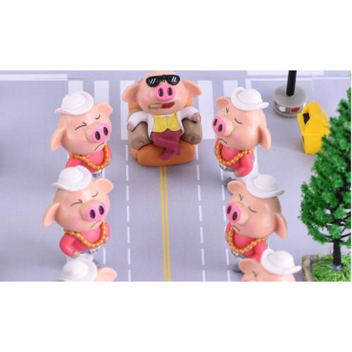 お金持ちぶた 豚 テラリウム フィギュア 動物 ミニフィギュア コケテラリウム 装飾 イベント ハンドメイド Chenj テラリウム専門店takara 通販 Yahoo ショッピング