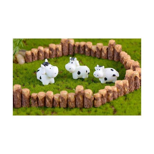 乳牛 うし 3タイプ お任せ テラリウムフィギュア 動物 ミニチュア テラリウムキット ジオラマ コケリウム Chenj テラリウム専門店takara 通販 Yahoo ショッピング