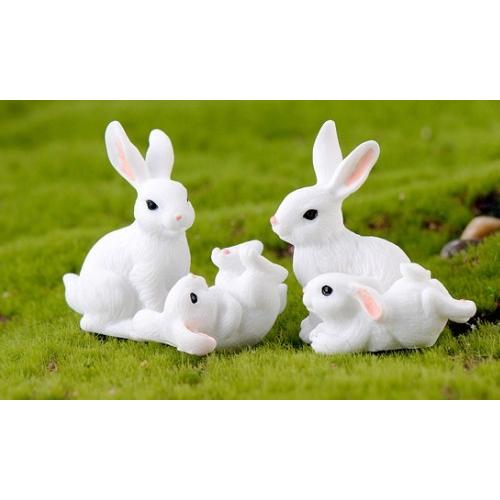 テラリウムフィギュア うさぎ一家 お買い得体 スノードーム 動物 ミニチュア ミニフィギュア コケリウム イベント Chenj 2 テラリウム専門店takara 通販 Yahoo ショッピング