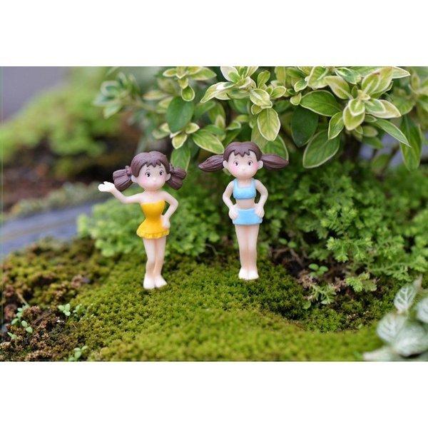 水着少女 4体 テラリウムフィギュア 人形 人間 ミニチュア ミニフィギュア ジオラマ コケリウム イベント テラリウムキット 苔リウム Chenj テラリウム専門店takara 通販 Yahoo ショッピング