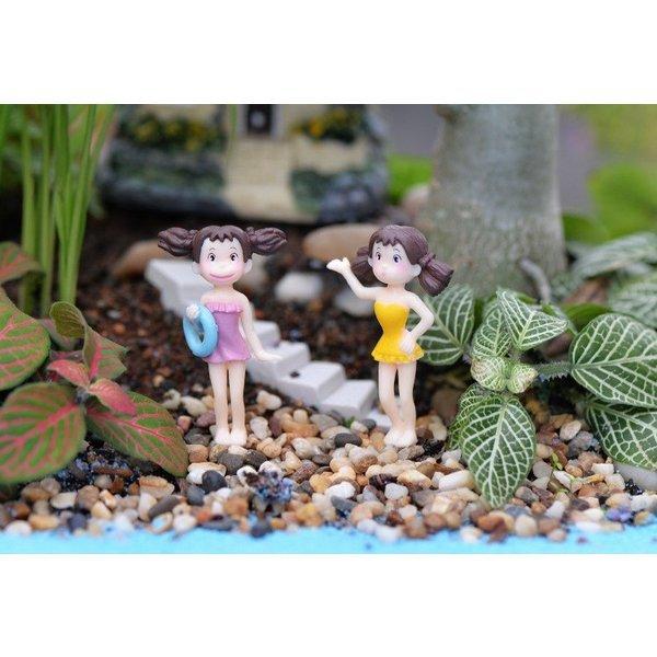 水着少女 テラリウムフィギュア 人形 人間 ミニチュア ミニフィギュア ジオラマ コケリウム イベント テラリウムキット 苔リウム Chenj テラリウム専門店takara 通販 Yahoo ショッピング