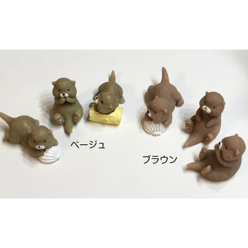 カワウソ4個セット 動物フィギュア テラリウムフィギュア ミニチュア ミニフィギュア 苔テラリウム アクアリウム 水耕栽培|takara77|09