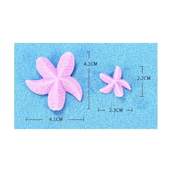 ヒトデ 7色2サイズ ひとで うみ アクアリウム テラリウムフィギュア 苔テラリウム ミニチュア 海風景 ジオラマコレクション Chenj テラリウム専門店takara 通販 Yahoo ショッピング