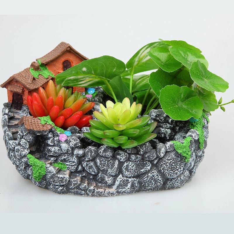 空中植木鉢 大きいお家 テラリウム インテリア コケリウム 箱庭 Chenj テラリウム専門店takara 通販 Yahoo ショッピング