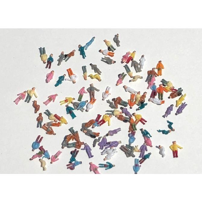 模型人形 スケール1:300 10体 人形 人物 人々 人間 人間フィギュア  