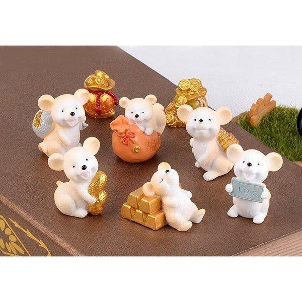 テラリウム専門店takara金貨ねずみ 9タイプ ネズミ 動物フィギュア テラリウム フィギュア 苔盆栽 アクアリウム 箱庭 コケリウム 限定販売