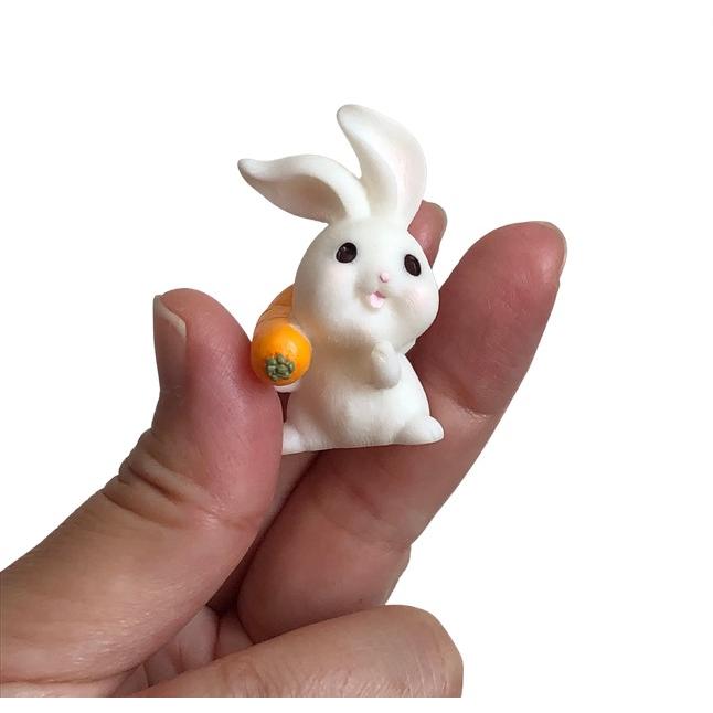 うさぎの楽園 にんじん うさぎセット 動物フィギュア うさぎ 白菜