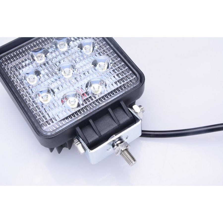 AutoGo LEDワークライト 作業灯 27W 9LED 9連 12V-24V対応 角型 広角タイプ60度 【2個セット】 :0611714217990:おたからばこ - 通販 - Yahoo!ショッピング AutoGo LEDワークライト 作業灯 27W 9LED 9連 12V-24V対応 角型 広角タイプ60度 【2個セット】 :0611714217990:おたからばこ - 通販 - Yahoo!ショッピング