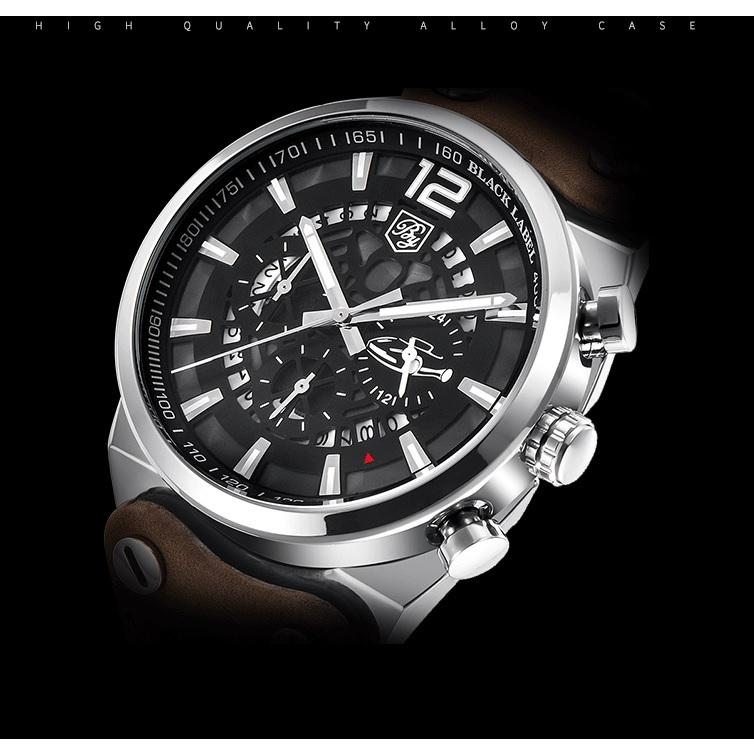 腕時計 メンズ 40代 クロノグラフ 防水 レザー 本革 ビジネス おしゃれ メンズウオッチ 30代 代 Benyar 1 おたからばこ 通販 Yahoo ショッピング