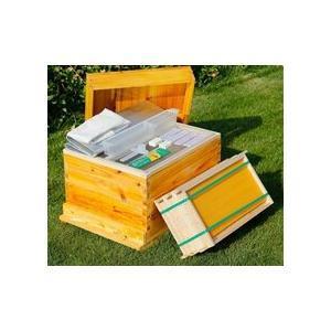実用品☆ みつばち飼育用巣箱 巣枠式巣箱 杉木製巣箱 蜜蜂
