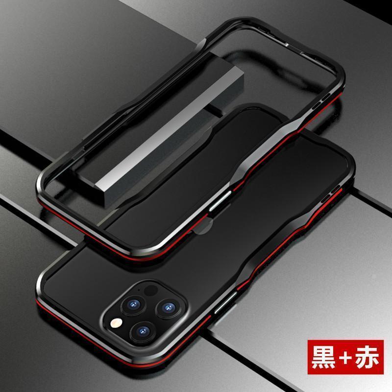 格好いい iPhone12Pro Max iPhone12 mini アルミバンパー 金属