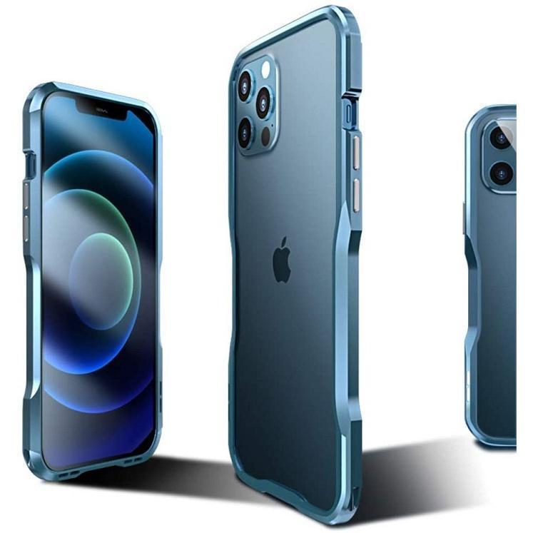 格好いい iPhone12Pro Max iPhone12 mini アルミバンパー 金属