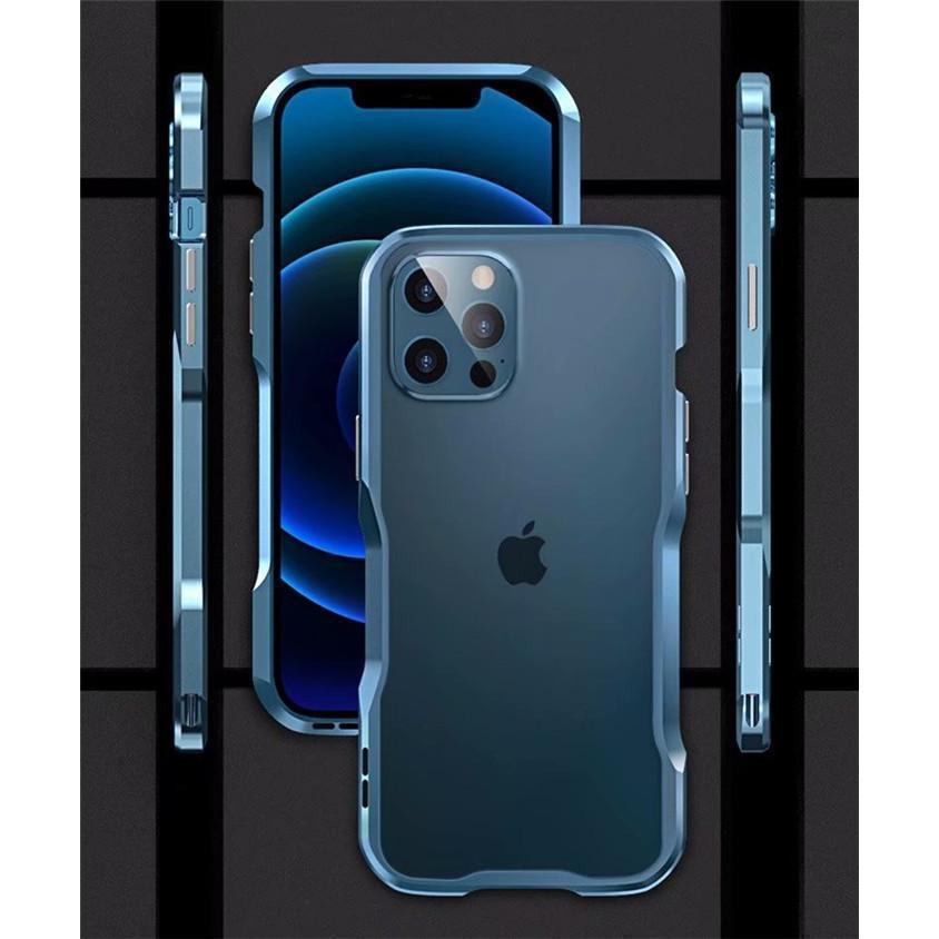 格好いい iPhone12Pro Max iPhone12 mini アルミバンパー 金属