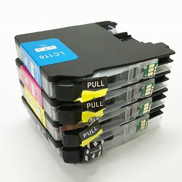 LC110 LC-110 4色 セット LC110-4PK 互換 インクカートリッジ ブラザー BROTHER : 宝船ヤフーショップ ...