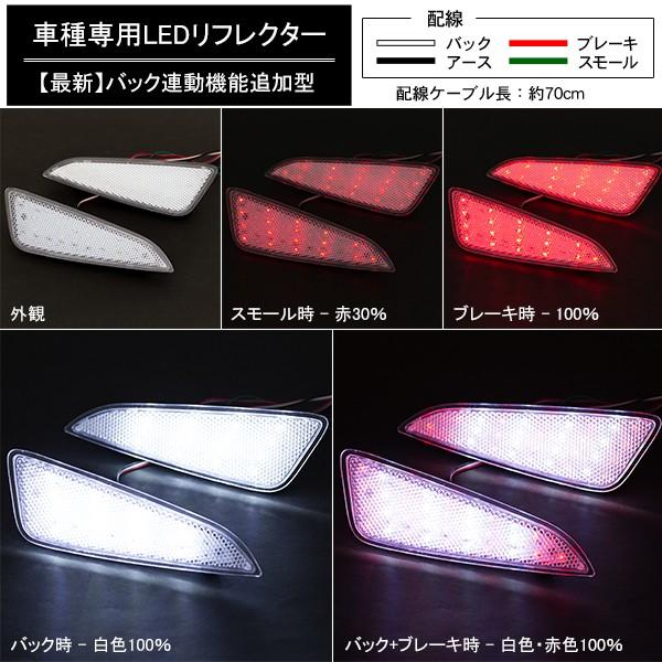 LEDリフレクター C-HR ZYX10 NGX50 スモール・ブレーキ・バック連動 ブレーキランプ | Velocity(車) | 01