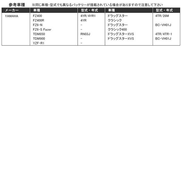 GT12B-4 YT12B-BS FT12B-4 互換 バイクバッテリー