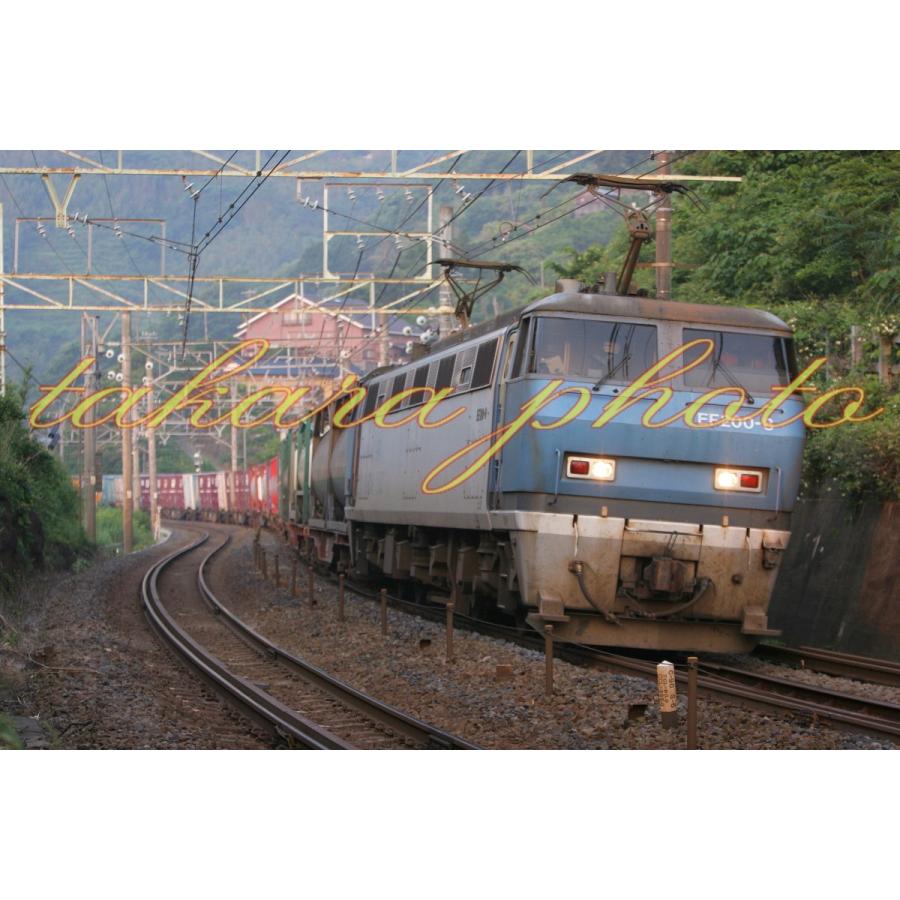 鉄道写真ｊｒ貨物ｅｆ２００形電気機関車貨物列車2ｌ版サイズ商品コード５ ０００７ ２ｌ 5 0007 2l タカラコム 通販 Yahoo ショッピング