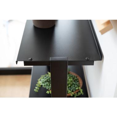 DIS-73BK 東谷 収納家具 シェルフ・ラック 2WAYラック3D 色：ブラック ロット1 W80.5×D31×H85.5/91