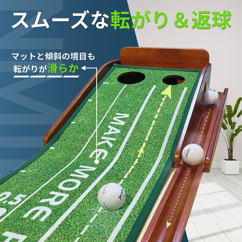 今ならターゲットリング付き】NMILE(エヌマイル) パター練習マット