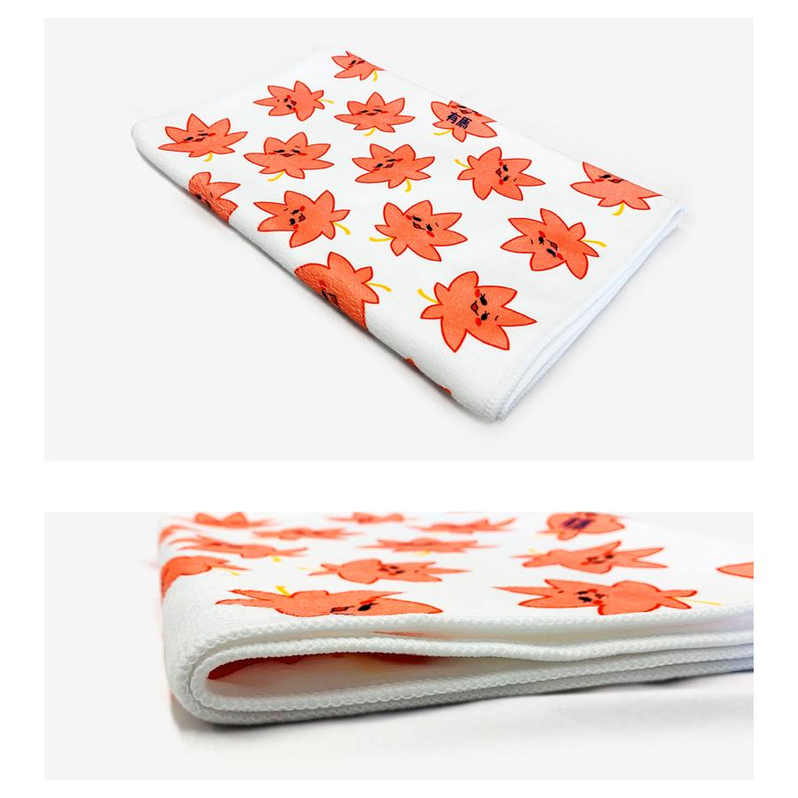 タオル フェイスタオル 有馬温泉 お土産 有馬 さらさら ふわふわ 薄手 紅葉 かわいい キャラクター 柄 オリジナル 人気 |  | 02