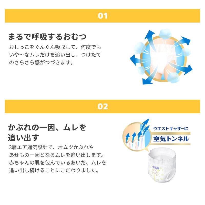 防災用品 紙おむつ 子供用 ビッグサイズ パンツ式 災害備蓄用 長期保存