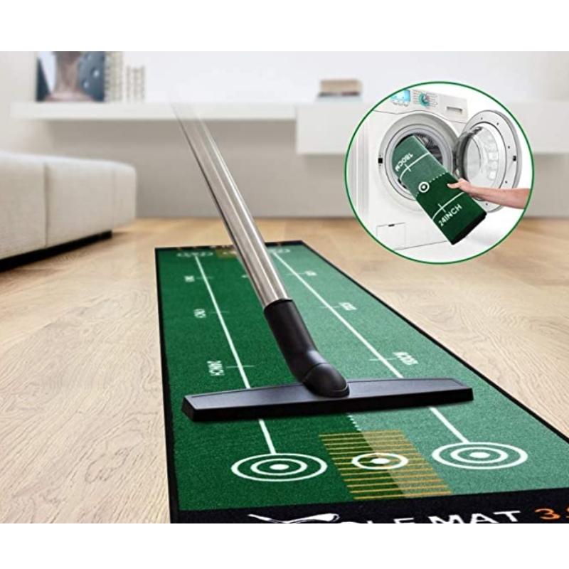 プレゼントつき】パター練習カーペット パターマット ゴルフ練習