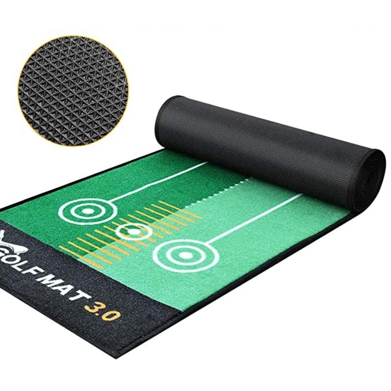 プレゼントつき】パター練習カーペット パターマット ゴルフ練習