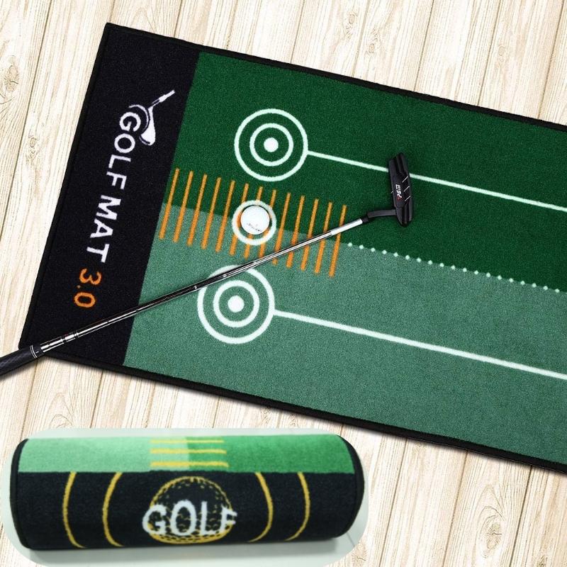 プレゼントつき】パター練習カーペット パターマット ゴルフ練習