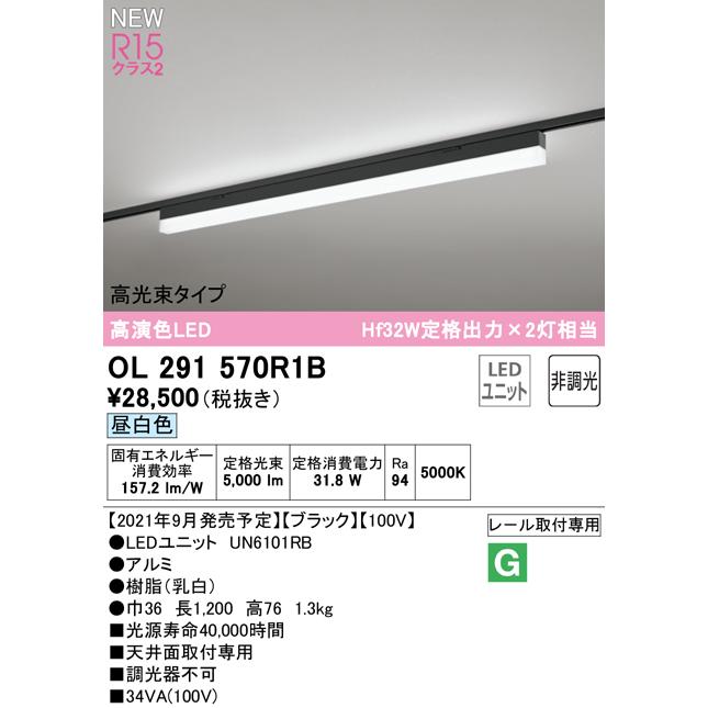 オーデリック solid line slim OL 291 570R1B ODELIC（オーデリック） OL291570R1B LEDベースライト SOLID LINE SLIM