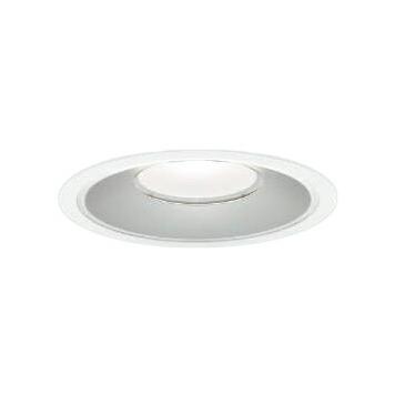 コイズミ照明 XD159504WW LEDベースダウンライト X-Pro 埋込φ200 5500/4500lmクラス HID100W相当 浅型 シルバーコーン 白色 55° 調光対応 施設照明 天井照明