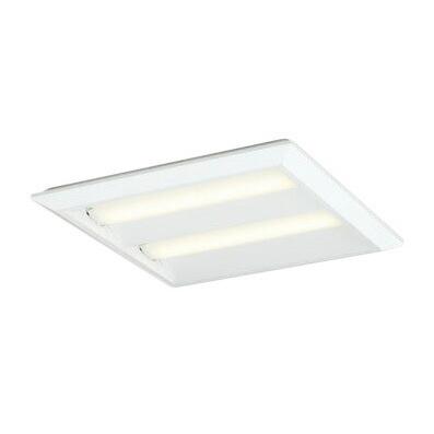 オーデリック XL501017P2E LED-スクエア LEDユニット型ベースライト 省電力 450 直付/埋込兼用型 ルーバー無 埋込穴500 PWM調光 電球色 FHP32W×4灯相当