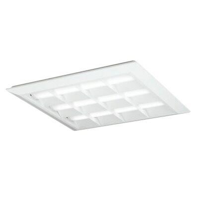 オーデリック XL501053P1D LED-スクエア LEDユニット型ベースライト 省電力 600 直付/埋込兼用型 ルーバー付 埋込穴680 PWM調光 温白色 FHP45W×3灯相当