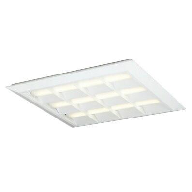 オーデリック XL501053P1E LED-スクエア LEDユニット型ベースライト 省電力 600 直付/埋込兼用型 ルーバー付 埋込穴680 PWM調光 電球色 FHP45W×3灯相当
