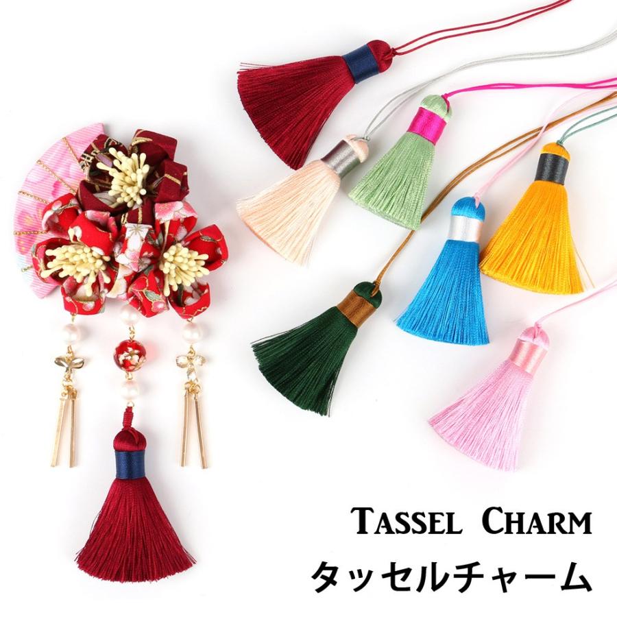 タッセルパーツ ボリューム タッセル 全7色 メール便対応 ピアスチャーム バッグチャーム アクセサリー キーホルダーチャーム クラフト 手作り C Crm351 東京タカラネイル 通販 Yahoo ショッピング