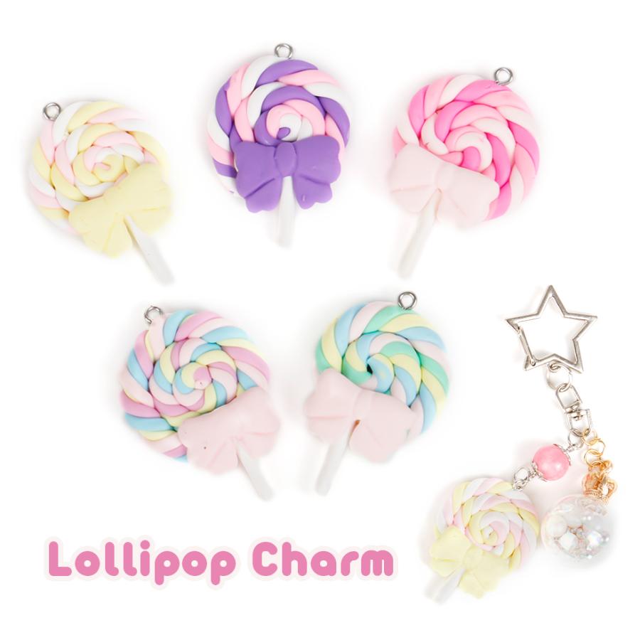 アクリルチャーム ロリポップ ペロペロキャンディー ポップカラー メール便対応 手作りアクセサリー ハンドメイド キーホルダーチャーム C Crm387 東京タカラネイル 通販 Yahoo ショッピング