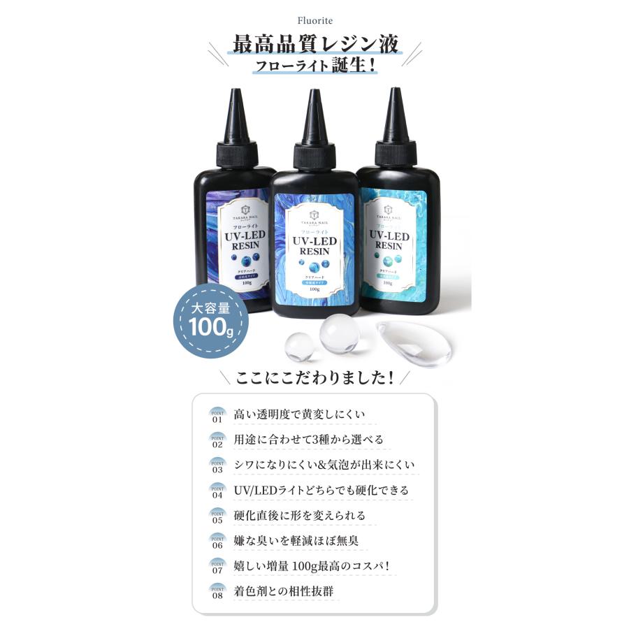 20%OFF】レジン液 100g フローライト コスパ最高 高品質レジン 20%OFF】レジン液 100g フローライト コスパ最高 高品質レジン