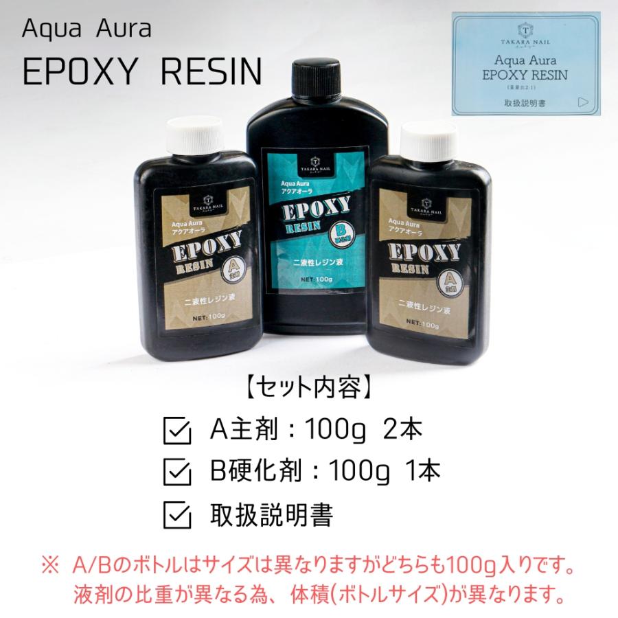 エポキシレジン 二液性レジン 300g 2液性レジン エポキシ樹脂 レジン液
