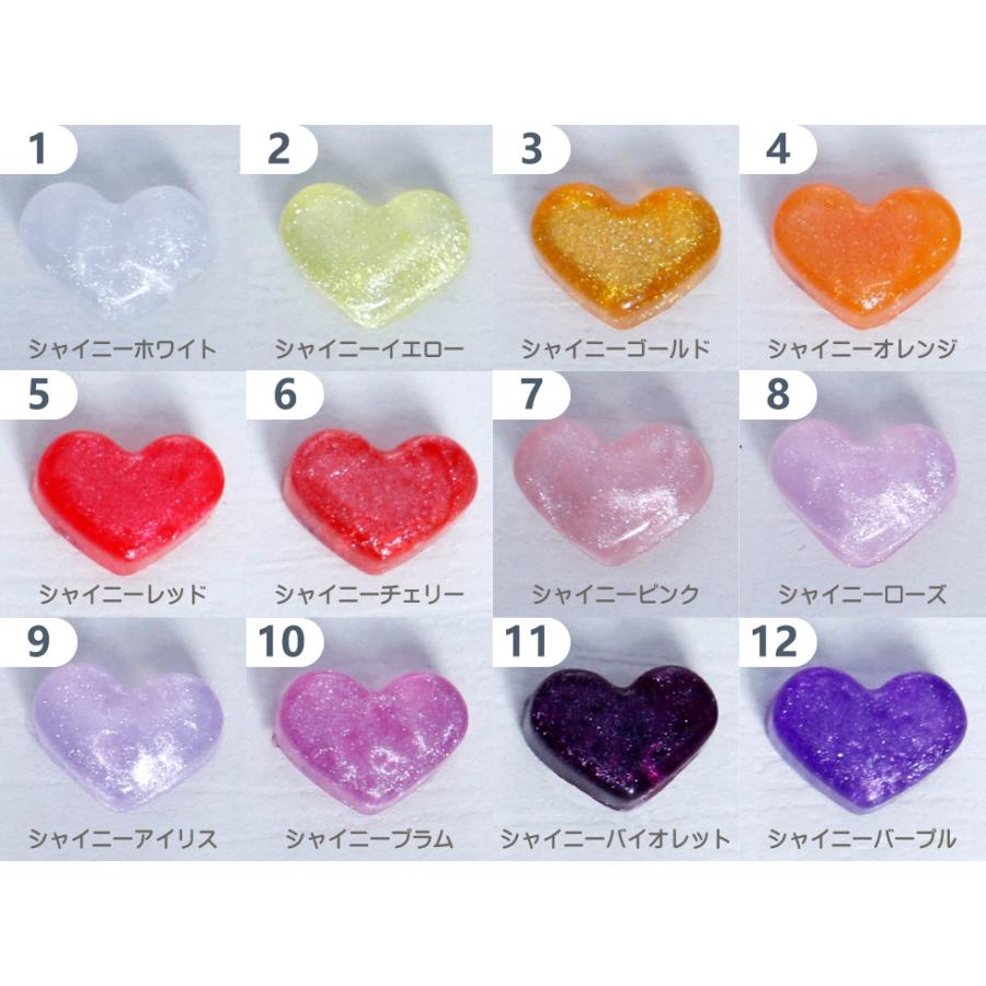 レジン着色剤 透明色 ラメカラー 選べる1色 カラフルレジン 全24色